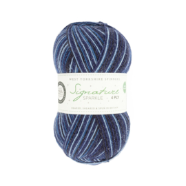West Yorkshire Spinners Signature Sparkle 4ply Christmas Collection - Silent Night Sparkle