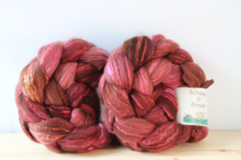 Merino/Zijde - RozeBruin