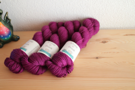 Merino/Yak/Zijde - Donker RoodPaars