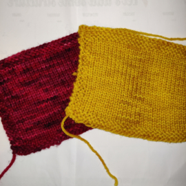 KNITMAS Pakket 1; Roodkapje Sterren