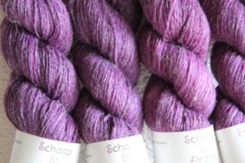 Biologische Wol/Linnen - RoodPaars