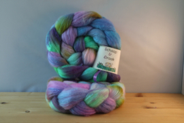 Bluefaced Leicester/Tussah zijde - x Zacht Abalone