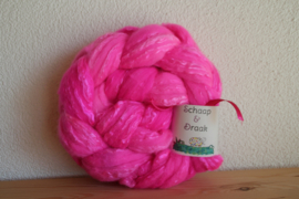 Merino/Zijde - Fluo RegenBoog Kleuren