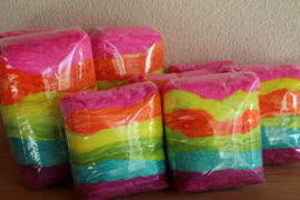 FLUO RegenBoog Set Merino/Zijde