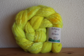 Merino/Zijde - Fluo RegenBoog Kleuren
