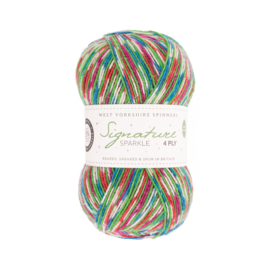 West Yorkshire Spinners Signature Sparkle 4ply Christmas Collection - Fairy Lights Sparkle
