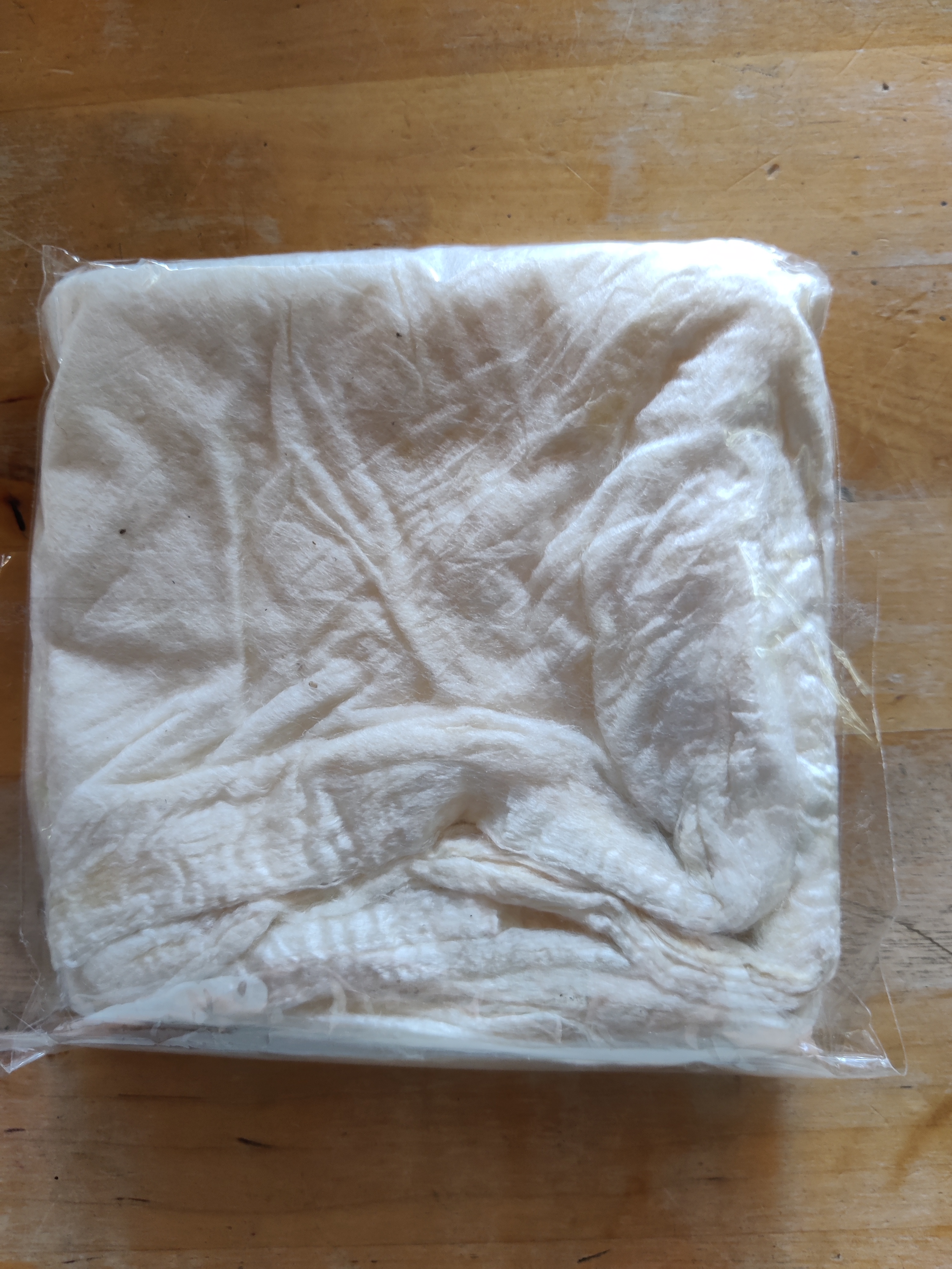 Zijde Hankie - Ongeverfd