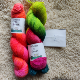 KNITMAS Pakket 3; DenneBlauw + ParadijsVogel