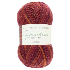 West Yorkshire Spinners Signature Sparkle 4ply Christmas Collection - Mulled Wine