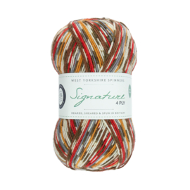 West Yorkshire Spinners Signature 4ply Christmas Collection - Robin
