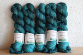 Merino/Yak/Zijde - ZeeGroen