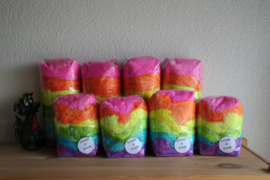 FLUO RegenBoog Set Merino/Zijde