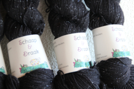 Glitter Schaap - Glitterend Zwart