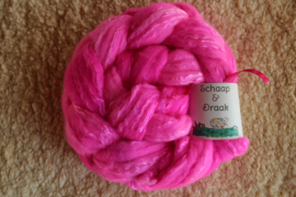 Merino/Zijde - Fluo RegenBoog Kleuren