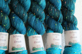 Merino/Neon Donegal nep - ZeeGroen