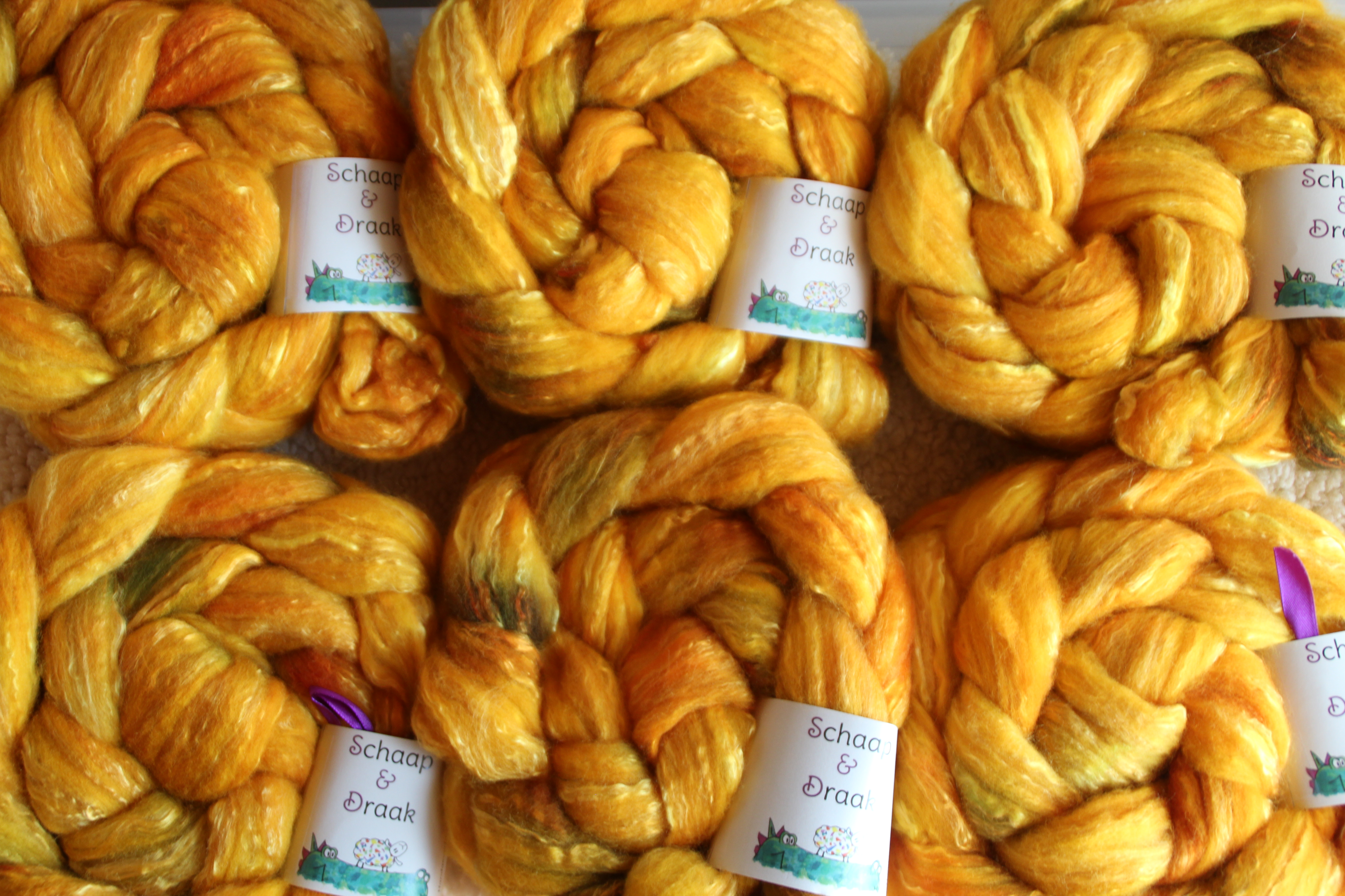Merino/Zijde - GoudLokje