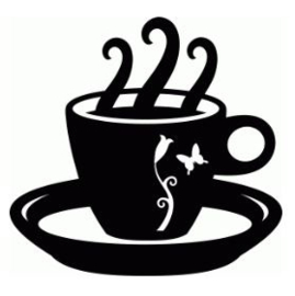 Muursticker COFFEE CUP