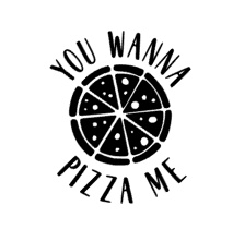 You wanna pizza me sticker speelgoed keukentje