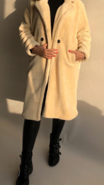 Teddy coat beige