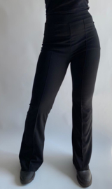 Flared pants black