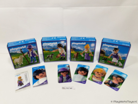 Playmobil 70161+70162+70163+70164+extra's, Milka Promo set 2