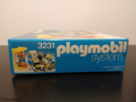 Playmobil 3231 - Postbodes met telefooncel & motor, V1 MISB