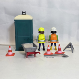 Playmobil 3275 - Bouwvakkers met dixi, 2ehands