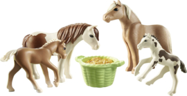 Playmobil 71000 - 2 IJslandse pony's met veulens