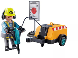 Playmobil 71752 - Bouwvakker met persluchthamer