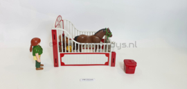 Playmobil 5108 - Shire met paardenbox, 2ehands