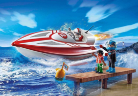 Playmobil 70744 - Speedboot met onderwatermotor