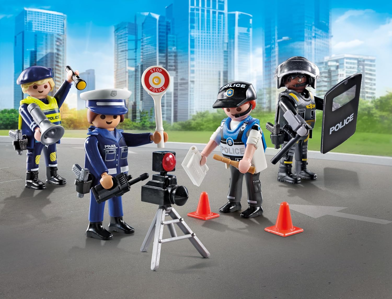 Playmobil 71730 - Politie figurenset