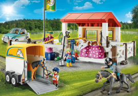 Playmobil 70325 - Paardenbox met paardentrailer Exclusive