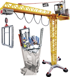 Playmobil 70441 - Bouwkraan RC met bouwonderdeel