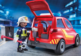 Playmobil 9235 - Brandweer Commandant met interventievoertuig