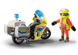 Playmobil 71205 - Noodmotorfiets met zwaailicht