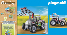 Playmobil 71305 - Grote e-tractor met laadpaal