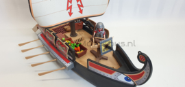 Playmobil 5390- Romeins galeischip, 2ehands.