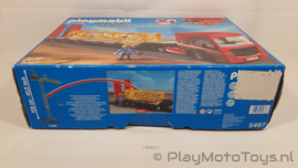 Playmobil 5467 - Zwaar transport vrachtwagen / Truck, 2ehands met doos (B)