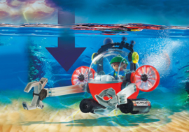 Playmobil 70142 - Milieu-Duikteam met duikboot