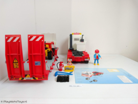 Playmobil 3935 Gigant Dieplader / Truck + 3756 Mini dumper SET, 2ehands