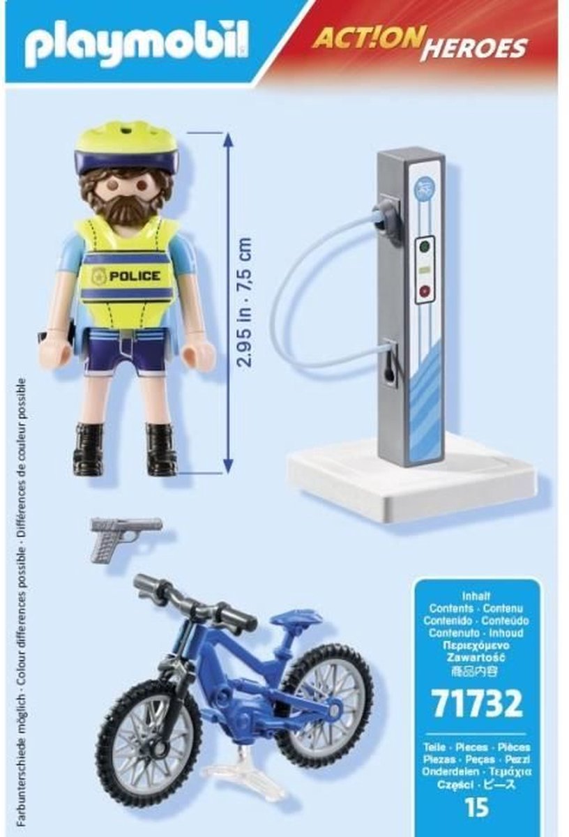 Playmobil 71732 - Politie fietspatrouille
