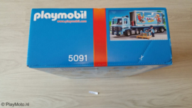 Playmobil 5091 - Funpark Container vrachtwagen MISB