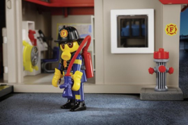 Playmobil 5663 - Meeneem Brandweer kazerne met brandweermotor