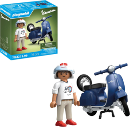 Playmobil 71622 - 1969 Vespa 150 Sprint Veloce, blauw