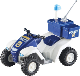 Playmobil 6504 - Politiequad met pullbackmotor DS