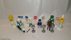 Playmobil 3489 - Verkeerspolitie set, gebruikt