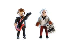 Playmobil 70459 - DuoPack Marty McFly en Emmet Brown