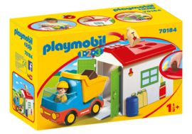 1.2.3. Playmobil 70184 - Werkman met sorteer-garage