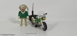 Playmobil 3564x - Politiemotor "Police", gebruikt